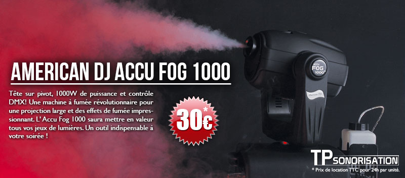Location American DJ Accu Fog 1000
