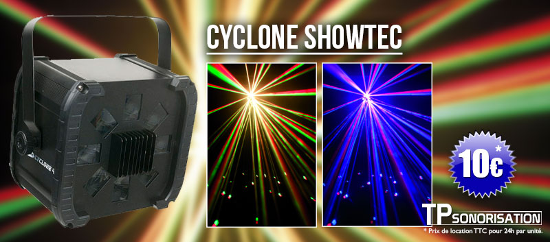 Location Cyclone Showtec