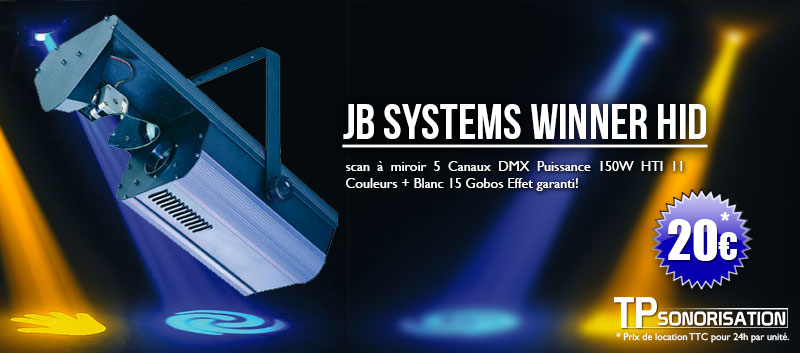 Location JB Systems Winner HID 